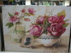 handpainted impressionist canvas flower oil painting