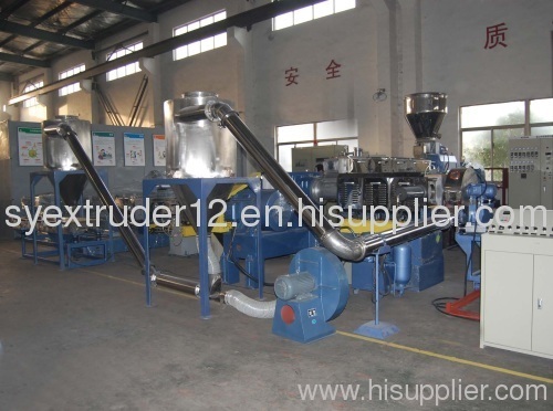 PVC-65/132 GRANULATE EXTRUSION LINE(220kg/h)