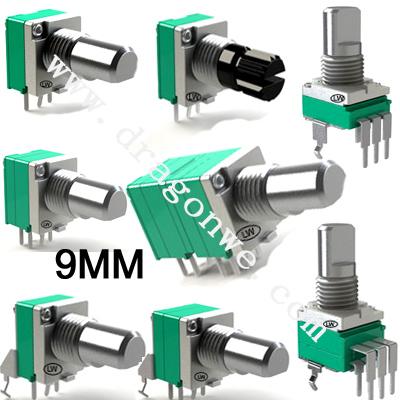 Rotary potentiometers potentiometer resistor carbon potentiometer