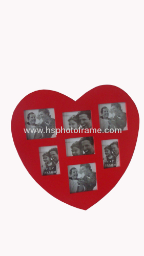 Heart photo frame