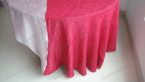 Crepe Table Cloth Crushed Table Cloth