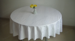 Supply 300cm Satin Woven Cotton Table Cloth