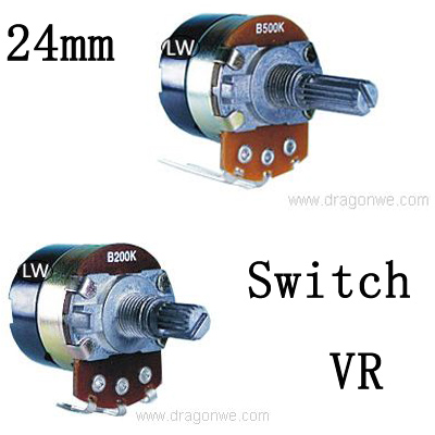 24MM potentiometer with switch