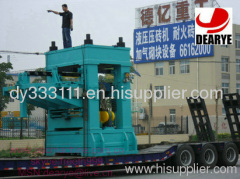 hydraulic pressure concrete brick making machine