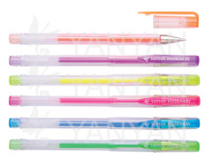 Fluorescent gel ink pen