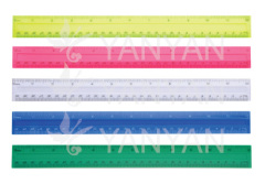 Plastic straight ruler