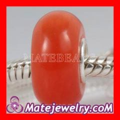 european Lampwork Glass Opal Red Beads fit charms Bracelet