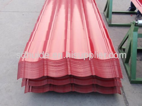 YX828 vitreous roof tile ,for villa building using