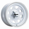 white steel wheels