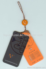 hang tag;garment accessory