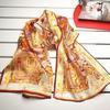 Silk Crepe Satin Oilpainting Scarves! Real Silk scarf! Pure Silk scarves! Charm Women's Neckerchief!