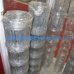 Galvanized Grassland Fence