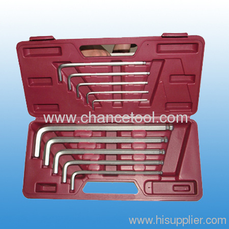 10pc Hex Key Wrench(ball end)