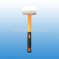 Rubber Mallet With Fiberglass Handle