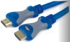 HDMI cable assembly with resolution up to 1080p,dual color molding