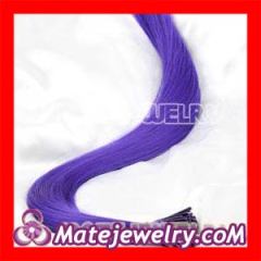 Purple Synthetic Feather Hair Extensions Cheap wholesale