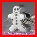 biagi snowman Charm beads
