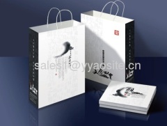 paper handbag , promotion paper bag, LOGO printed bag