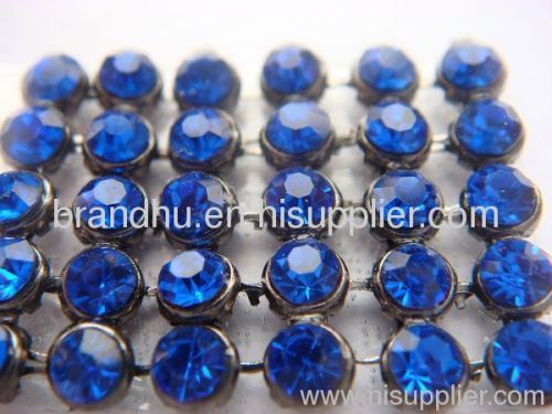 Crystal rhinestone mesh banding