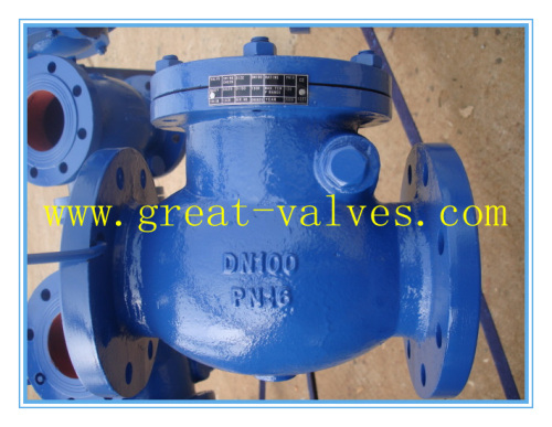 803-F (DIN) Cast Iron Check Valve