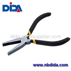 High quality drop forged steel Heat treated flat nose pliers