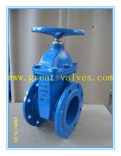 816-F (DIN) Ductile iron resilient seat NRS gate valve