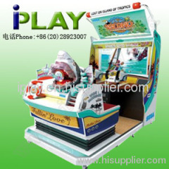LET'S GO ISLAND Amusement coin-operated water driving game machine