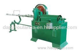 Straightening and cutting machine