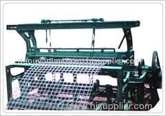 Automatic crimped wire mesh machine