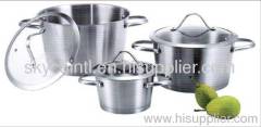 Stainless steel casserole