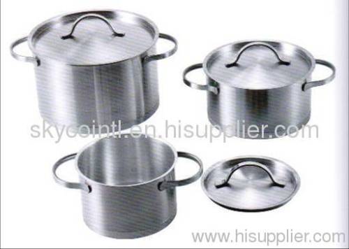Stainless steel casserole
