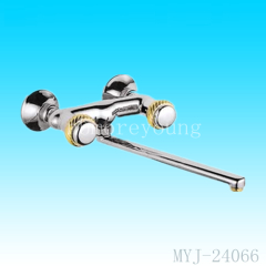 double valve faucet