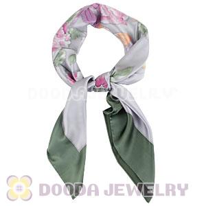 silk scarf blindfold scarves painted fine square hand