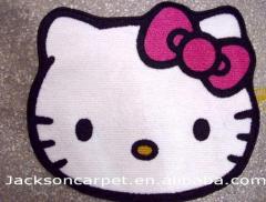 nylon printed kids rugs(hello kitty)