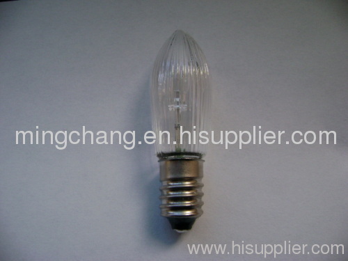 LED bulb E10/C6
