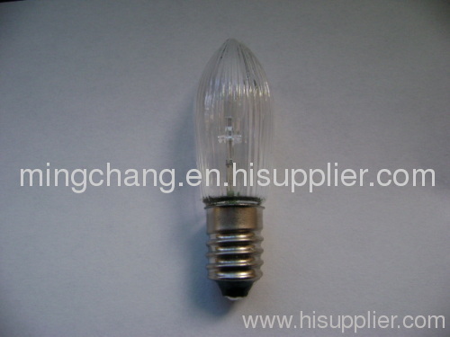 LED BULB E10 C6 CHRISTMAS LIGHT