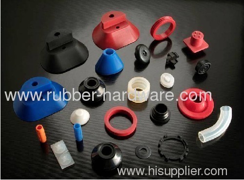 Molded silicone rubber products