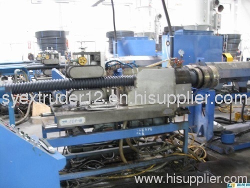 PE single wall corrugated pipe production line(25-63mm)1