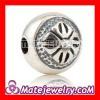 8mm Shamballa Antique style sterling silver Bead with Austrian Crystal Wholesale