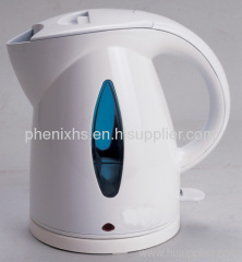 Plastic electric cordless jug kettle
