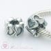 european antique heart beads