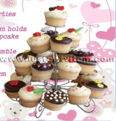 4-tier cup cake stand