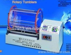 rotary barrel tumbler polishing machine