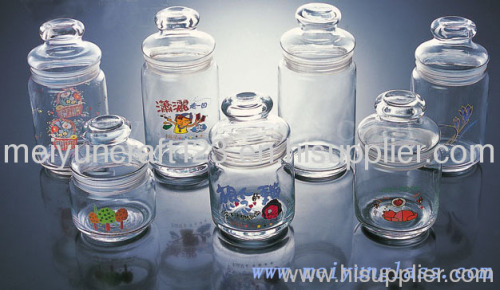 glass hermetic jar