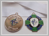 hard enamel sport medal