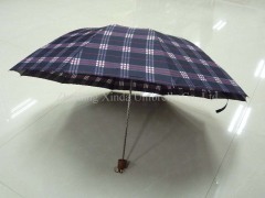 3 fold outside folding umbrella
