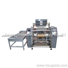 Cling film rewinder machinery