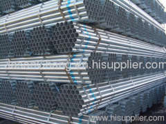 Zinc coated steel pipe