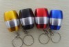 6-piece Egg-shaped Promotional LED Flashlight, Made of Aluminum , Powered by 2 x CR2032 Batteries