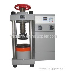 YES-2000 Digital Display Concrete Compression Testing Machine(Economic Model)